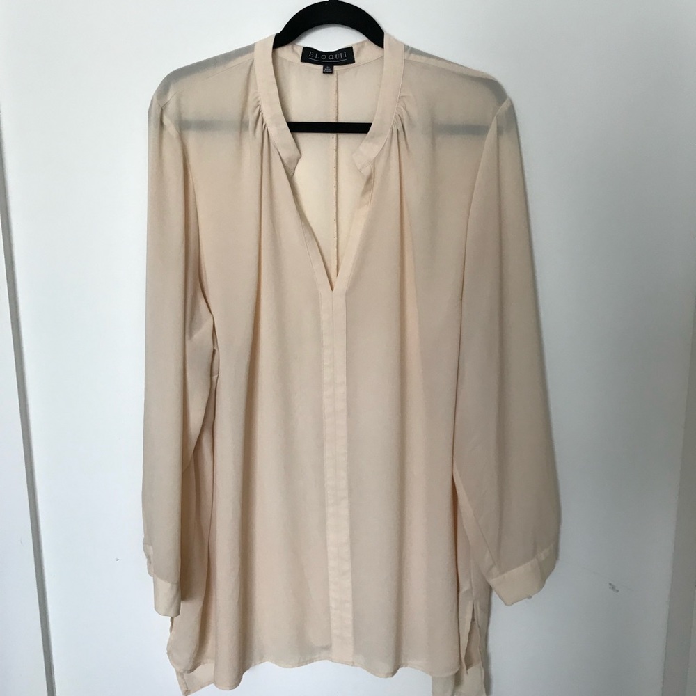 Eloquii Dress with Keyhole Neckline